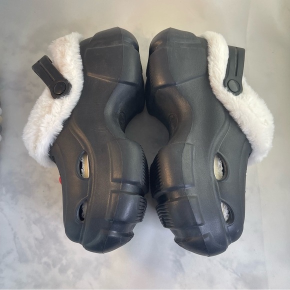 Platform Lined Clogs Cozy Plush Non-Slip Indoor/Outdoor size 34-35 US 6 - Picture 6 of 10